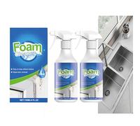 Spray Away Glass Cleaner, Bathroom Cleaner, For Use On Toilet Bowl, Kitchen Oil Stains, Tile And Wall, Multi Foam Remover For Deep Cleaning, Soft Scrub,Removes Stains Without Damaging Finishes (2