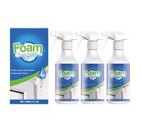 Spray Away Glass Cleaner, Bathroom Cleaner, For Use On Toilet Bowl, Kitchen Oil Stains, Tile And Wall, Multi Foam Remover For Deep Cleaning, Soft Scrub,Removes Stains Without Damaging Finishes (3