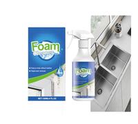 Spray Away Glass Cleaner, Bathroom Cleaner, For Use On Toilet Bowl, Kitchen Oil Stains, Tile And Wall, Multi Foam Remover For Deep Cleaning, Soft Scrub,Removes Stains Without Damaging Finishes (1PCS)