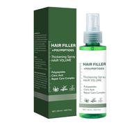 Spray ayudante para el cabello, 120 ml, spray de cuidado espesante para el cabelludo en casa mujeres uso diario baño viaje pelo pelo