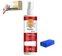 Spray Blanqueador para Plásticos Amarillentos: Restaurador para Renovar y Aclarar Electrodomésticos y Muebles; Limpiador Multisuperficies para Neveras y Plásticos del Hogar (1Piezas)