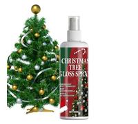 Spray brillante para árbol de Navidad, decoración del hogar, 100 ml, niebla decorativa para árboles de Navidad con brillo de larga duración, spray navideño con efecto brillante, para interiores