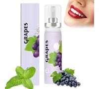 Spray Bucal Mal Aliento,20ml Spray de Aliento Fresco de Frutas,Ambientador Bucal De Uva,Eliminador de Mal Aliento,Boca Fresca,Efecto Prolongado,Portable FáCil