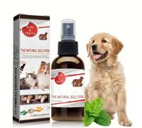 Spray Bucal para Perros, Spray Dental para Perros y Gatos, Spraypara el Cuidado Bucal del Mal Aliento, Limpiador de Dientes de Mascotas para Perross, Limpieza de Dientes, Perross y Mascotas, 30ml
