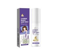 Spray Calmante de Lavanda para Dormir: Un spray natural de acción rápida para almohadas que alivia el insomnio y te ayuda a conciliar el sueño rápidamente. 30 ml