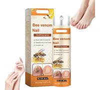 Spray calmante de uñas para las venas de abejas, para uñas de los pies, espray para el cuidado de las uñas de los pies, suero de tratamiento de uñas de las venas de abejas, suave y nutritivo, seguro y