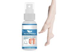 Spray calmante para el cuidado de las piernas de 30 ml, espray de muscular para pies y piernas, solución nutritiva profesional para masaje de viaje para adultos uso doméstico, 1 pieza