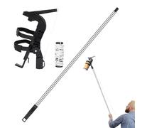 Spray Can Extension Pole | Long Range Adjustable Sprayer Adapter | Universal Threaded Holder Adapters for Bee Paint Tree Defense Hive Garden Outside Carpenter Leaf Gutter Painting Yard
