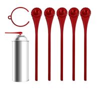 Spray Can Nozzle Extender - Rotating Adapter Tube | Spray Can Extension Set | 5 Piece Kit + Tube Holder, 3mm/4mm Compatible, Precise Spraying, For Automotive Home Industrial Wall DecorSpray Càn Nozzle