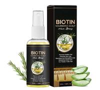 Spray Capilar Anticaída con - 50ml Cuidado anticaída del cuero cabelludo,Repara el Cabello Seco, Dañado y Encrespado,Previene la Caída y la Rotura, Uso Diurno y Nocturno