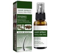 Spray capilar anticaída y voluminizador, spray calmante para el cuero cabelludo. Nutre los folículos pilosos, fortalece las fibras capilares y previene la rotura; apto para cabello seco y dañado.