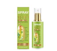 Spray capilar de keratina vegetal 10 en 1: repara el cabello dañado, suaviza el encrespamiento, refresca e hidrata, fácil de peinar, apto para todo tipo de cabello.