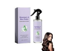Spray Capilar de Romero y Agua de Arroz, Spray Voluminizador sin Enjuague para Cabello Suave y Brillante, Reparador del Cabello Reparador