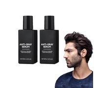 Spray capilar densificante, spray natural con aceite de ricino para el cuidado del cabello, hidratante y fortalecedor para cabello seco y dañado, reduce la aparición de puntas abiertas (2 botellas)