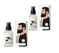 Spray capilar para hombre - 50 ml / 1.69 fl oz | Acondicionador y producto para peinar sin alcohol | Acondicionador ligero para brillo, control del frizz y suavidad (2 PCS)
