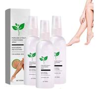 Spray condizionante all'estratto di portulaca, spray professionale per vene varicose per gambe per un efficace sollievo dalle vene varicose, spray idratante per il corpo (3 piezas)