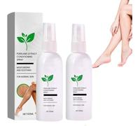 Spray condizionante all'estratto di portulaca, spray professionale per vene varicose per gambe per un efficace sollievo dalle vene varicose, spray idratante per il corpo (2 piezas)