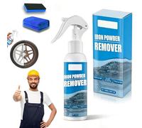 Spray Convertidor de Óxido, 2026 New Iron Remover Oxido, Iron Powder Remover Spray, Quita Oxidos Metal, Tratamiento des Óxidos de Acción Rápida, Accesorios des Limpieza del Automóvil (100ML*1PC)