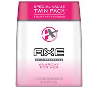 Spray corporal AXE para mujer Anarchy For Her, paquete doble de 4 oz