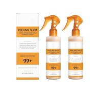 Spray corporal de cúrcuma | Esencia exfoliante corporal | Exfoliación suave | Nutritivo, suavizante e hidratante | Apto para todo tipo de pieles