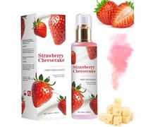 Spray corporal de fresa para mujer, fragancia duradera para el cuerpo, leche de fresa para el cuerpo, aroma a tarta de queso, fragancia duradera, dulce y seductora, dulce sueño de fresa en tu piel (1