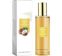 Spray corporal de vainilla y coco, spray corporal de coco de larga duración, fragancia ligera que dura todo el día, aroma cálido y dulce, ligero y refrescante, para uso diario.