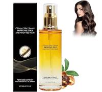 Spray de aceite acondicionador Fortalecedor del cuero cabelludo y el cabello Leave-ln, Acondicionador suavizante natural hidratante, Hairoil nutritivo Mejora lo seco y encrespado (1 PCS)