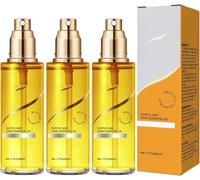 Spray de aceite capilar perfumado, spray acondicionador sin aclarado con aceites esenciales, sérum sedoso hidratante y fortalecedor para cabello seco y encrespado