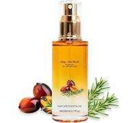 Spray de aceite capilar, tratamiento hidratante ligero y sin peso, spray perfumado sin aclarado, control del encrespamiento y potenciador del brillo (para hombres y mujeres)