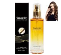 Spray de aceite esencial para el cuidado del cabello, aceite esencial con fragancia para el cuidado del cabello, brillante y suave, fortalece las raíces del cabello, mejora el cabello seco y enredado