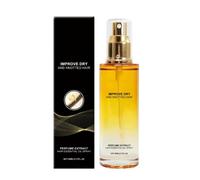 Spray de aceite esencial para el cuidado del cabello, acondicionador fortalecedor para el cuero cabelludo y el cabello, aroma relajante, ideal para cabello seco y enredado