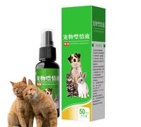 Spray de adiestramiento para perros - Spray para perros manzana amarga de 50 ml, comportamiento calmante del estrés, sedante seguro natural | Inductor de defecación para mascotas
