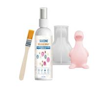 Spray De Agente Desmoldante: Fluido De Desmoldeo Rápido, Revestimiento De Superficie Suave, Práctico Aplicador De 100 Ml, Accesorio De Horneado Eficiente, Tratamiento Antiadherente | Herramienta De Ar