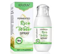 Spray de Agua de Arroz Tratamiento para el Crecimiento y Rebrote del Cabello para Adelgazamiento del Cabello Acondicionamiento del Cabello Hidratación Aerosol de Agua Arroz Fermentado para Dañado,50ml