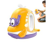 Spray de agua eléctrico para niños, spray para niños al aire libre para niños, Spray Water Toy para niños niñas niños delfín largo alcance para niños niñas patio piscina fiesta divas