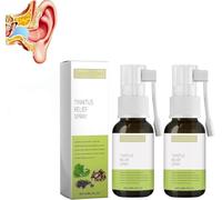 Spray de alivio de tinnitus, alivio de tinnitus para oídos zumbidos, spray de tratamiento de tinnitus, spray de cuidado de limpieza de cerumen, mejora eficazmente la audición y alivia las molestias (2