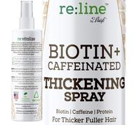 Spray de biotina para dar volumen y crecimiento al cabello - Voluminizador natural con cafe?na para un cabello m?s grueso y abundante en segundos