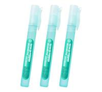 Spray de borrado de papel térmico, líquido corrector de cobertura de identidad, botella de 140 x 15 mm con revestimiento de secado rápido, fórmula de 10 ml con sobrescritura suave, accesorio de