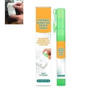 Spray De Borrador Térmico,Papel Térmico En Spray Para Borrar La Privacidad,Secado Rápido Y Portátil, Líquido De Corrección, Para Etiquetas,Eliminador De Confidencialidad En Papel Térmico