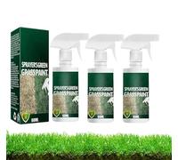 Spray de césped verde mejorado de 60 ml, pintura para césped, pintura de césped verde, pintura en aerosol para césped, pintura verde natural para pinturas de césped, ecológico y apto para mascotas (3