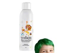 Spray de color para el cabello para niños, 150 ml, accesorios para peinados lavables, tinte temporal para el cabello, para fiestas de disfraces, Halloween, actuación escénica, carnaval, cosplay, juego