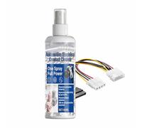 Spray de contacto, 100 ml limpiador eléctrico, potente líquido de limpieza de secado rápido eléctrico, para limpiar contactos eléctricos - Para la limpieza de los enchufes del coche contactos