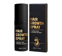 Spray de crecimiento del cabello, spray para el crecimiento del cabello, acelera el crecimiento del cabello, previene la caída del cabello, repara el daño del cabello, cuida el cabello y el cuero