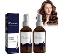 Spray de crecimiento del cabello: suero de crecimiento del cabello para acelerar el crecimiento del cabello, el spray de crecimiento del cabello de biotina promueve el crecimiento del cabello denso y