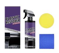 Spray De Cuidado De Automóviles, Potente Restauración De, 237 Ml, Restaurador De De Automóvil, Spray De Detalles Automáticos Con Esponja Y Toalla, Múltiples Superficies Esmalte, Para P