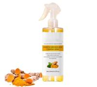Spray de cúrcuma de ácido kójico de queratina, pulverización de cúrcuma de cáscara, cara y cuerpo exfoliante suave para todo tipo de piel para todos los tipos de piel,1Pcs