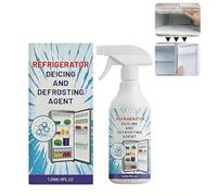 Spray de descongelación para frigorífico congelador, spray de descongelación rápida para refrigerador, eficaz removedor de hielo, aerosoles de congelación profunda, para descongelar el refrigerador