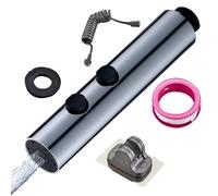 Spray de ducha de bidé, de acero inoxidable con manguera, pulverizador de bidé portátil para inodoro con presión de agua ajustable, para limpieza de inodoros e higiene personal