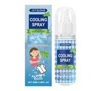 Spray de enfriamiento instantáneo de larga duración para rostro y cuerpo, 50 ml, niebla portátil instantánea, sensación refrescante y fresca, cuerpo instantáneo y helado, coche caliente, cuidado del