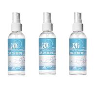 Spray de enfriamiento para la cara y el cuerpo, la niebla fina instantánea se enfríe en el aerosol, una sola solución de cuidado de la piel hidratante de la piel de larga duración, deportes al aire